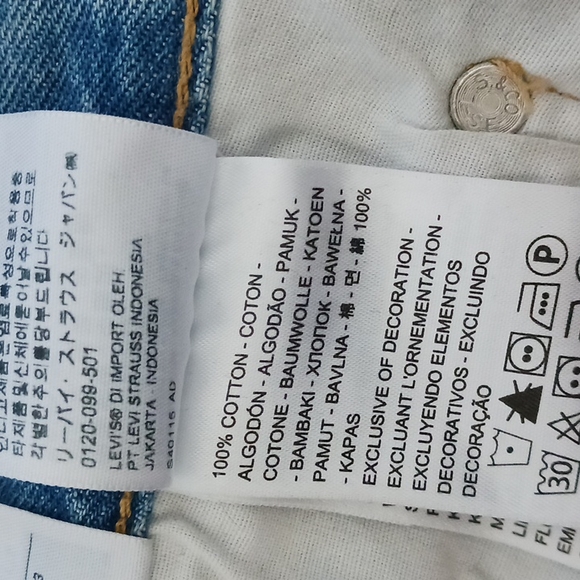 Levi’s Classic 501 Jeans - Picture 6 of 7